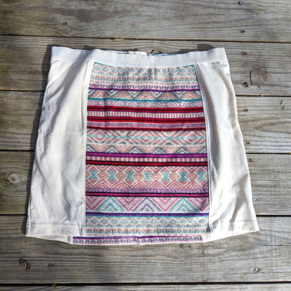 American Eagle Embroidered Mini Skirt XL